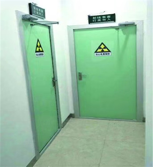 保定厂家定制防 辐射铅门 CT室铅门 放射科射线防护施工